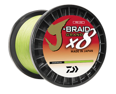 Daiwa J-Braid Grand x8 Chartreuse