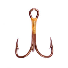 Eagle Claw Bronze Treble Hooks