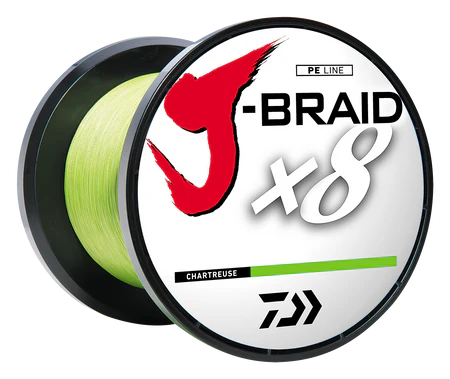 Daiwa J-Braid x8 Chartreuse