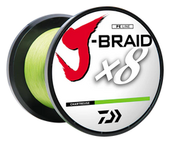 Daiwa J-Braid x8 Chartreuse