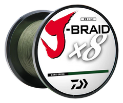 Daiwa J-Braid x8 Dark Green 65# 300yd