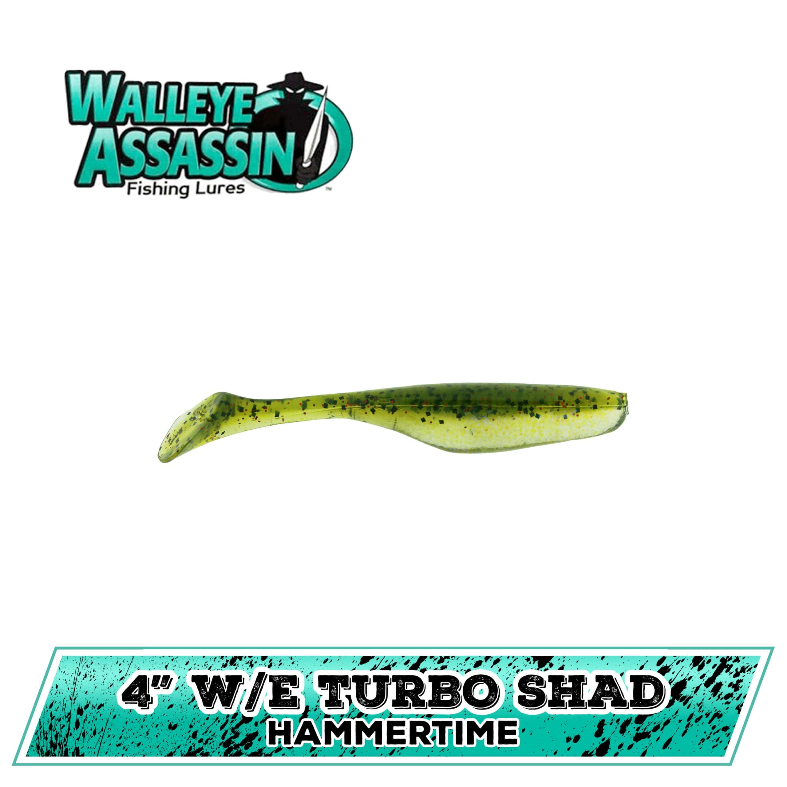 Walleye Assassin 4in Turbo Shad