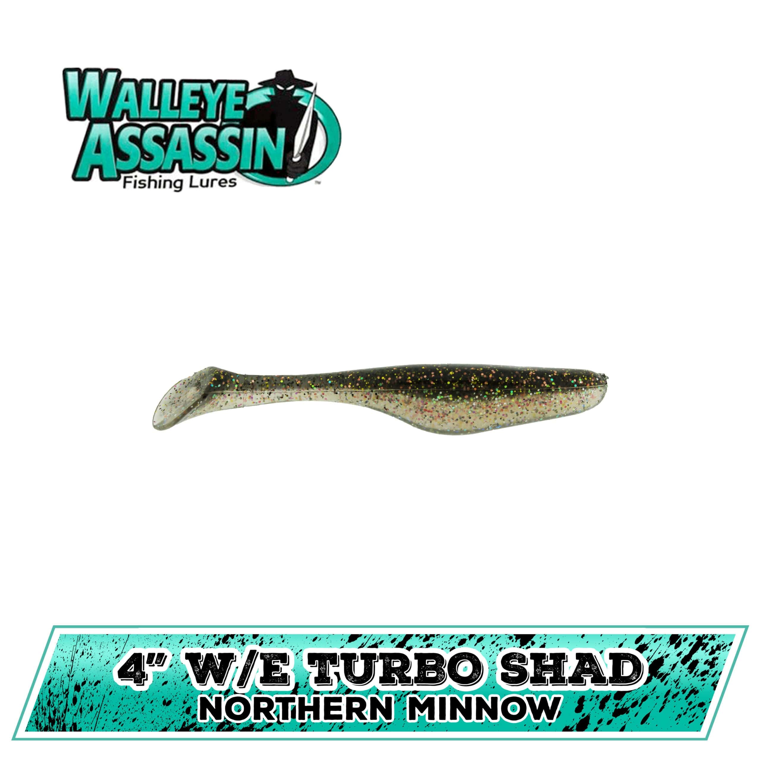 Walleye Assassin 4in Turbo Shad