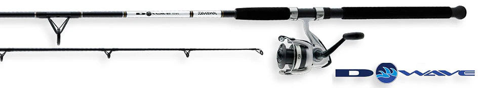 Daiwa D-Wave 2pc Spinning Combo