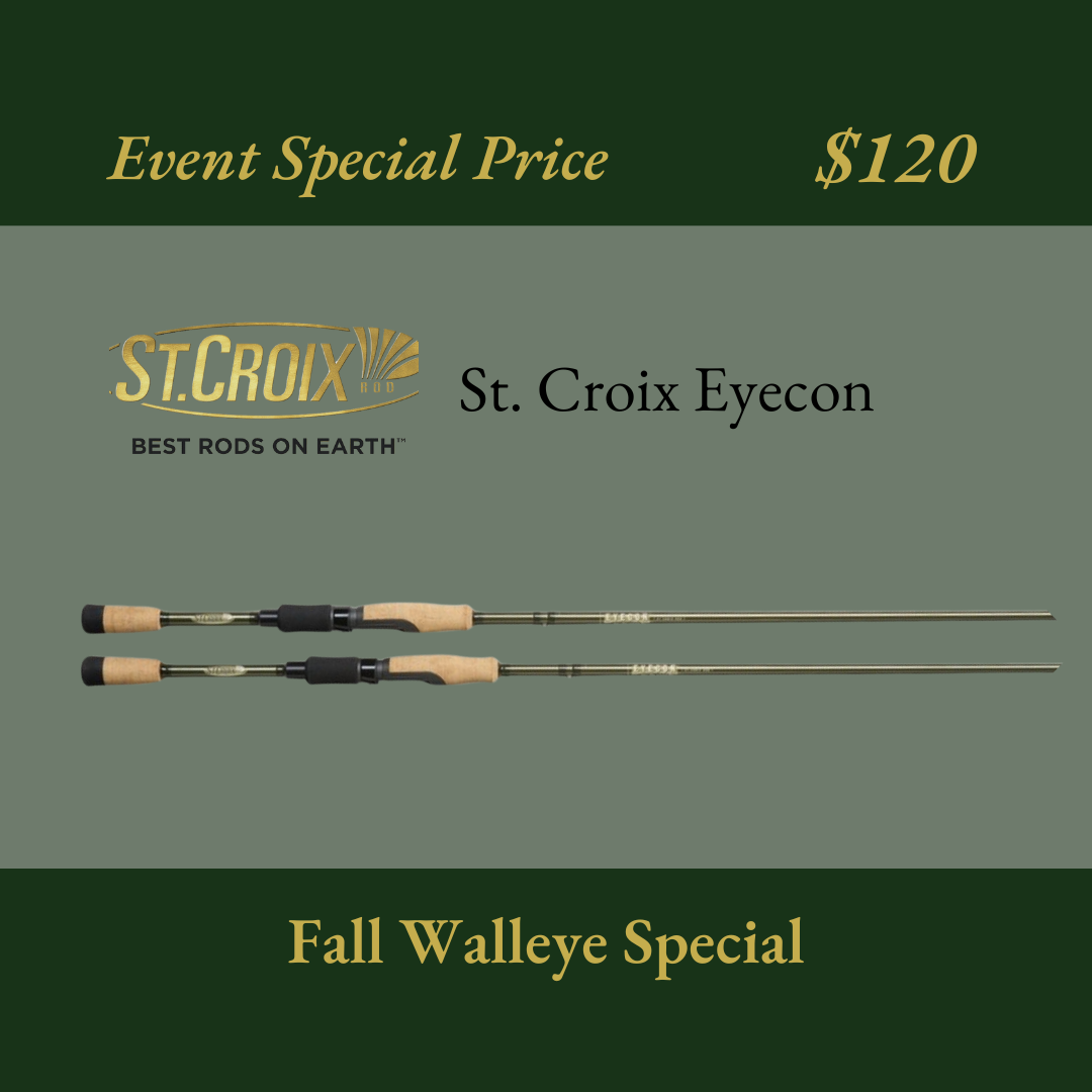 St. Croix Eyecon 1pc Spinning Rod