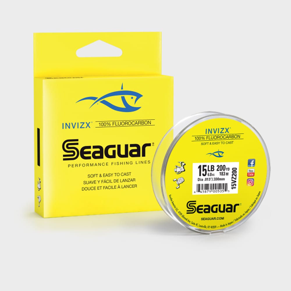 Seaguar InvizX Fluorocarbon 200yds