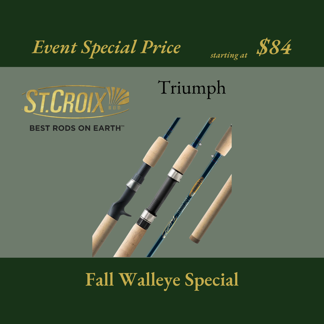 St. Croix Triumph 1pc Spinning Rod