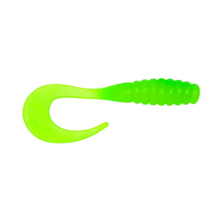 Yum Grub 3in Lime/Chartreuse 5pk